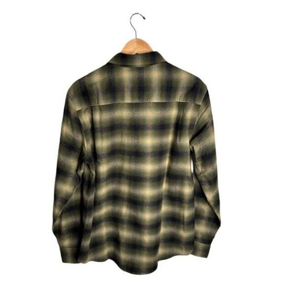 Weatherproof Vintage Button Up Plaid Mens Size Medium Green Black Pocket NWOT - Picture 5 of 8